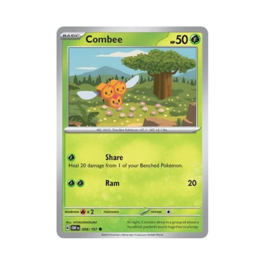 Pokemon TCG Combee C Obsidian Flames (English Ver.)
