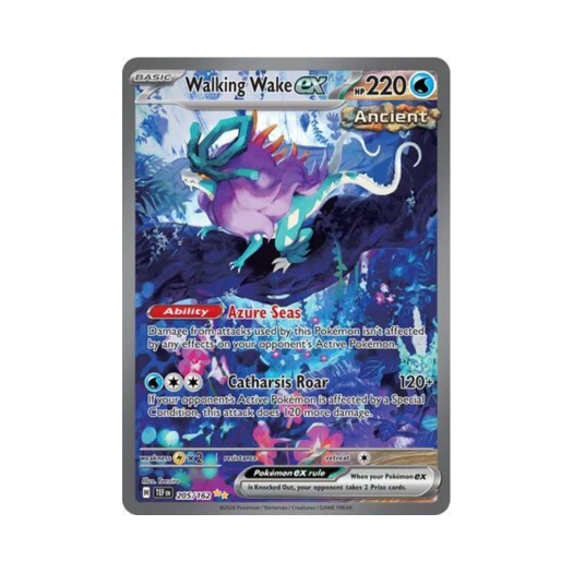 포켓몬 TCG 굽이치는물결 ex SIR 템포럴 포시스 (영문판)