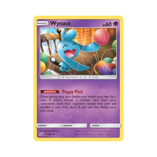 Pokemon TCG Wynaut U Unified Minds (English Ver.)