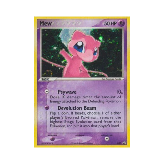 Pokemon TCG Mew P Nintendo Promos (English Ver.)