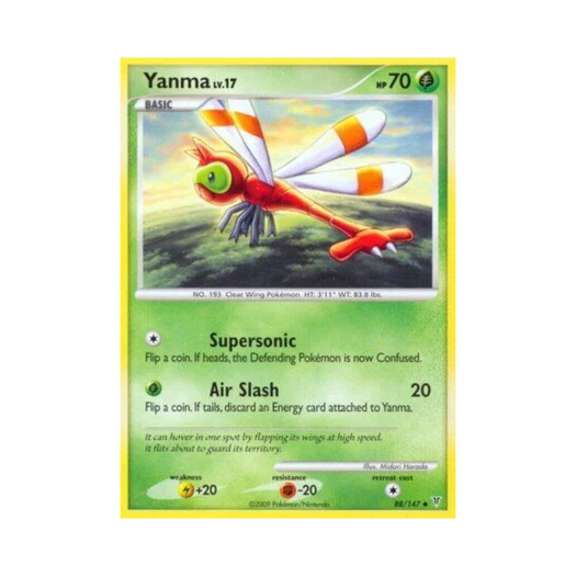 Pokemon TCG Yanma U Supreme Victors (English Ver.)
