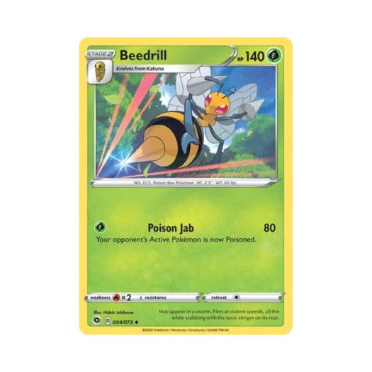 포켓몬 TCG 독침붕 U 챔피언스 패스 (영문판)