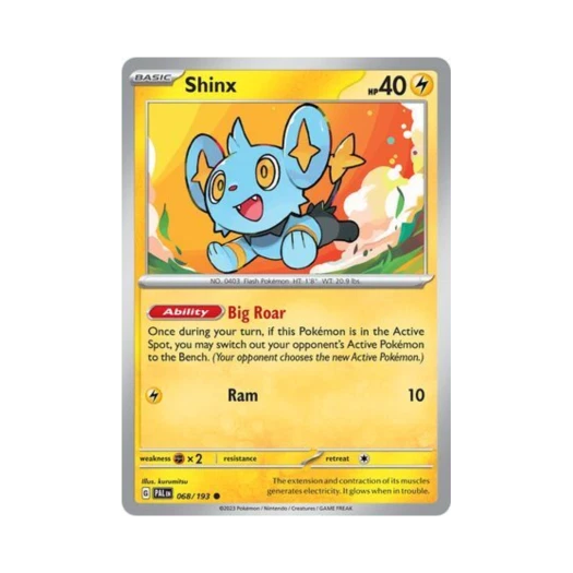 Pokemon TCG Shinx C Paldea Evolved (English Ver.)