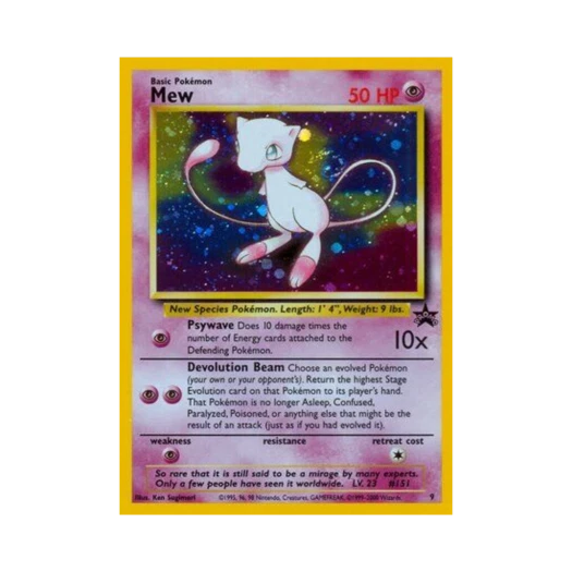 Pokemon TCG Mew P Wizards of the Coast Promos (English Ver.)