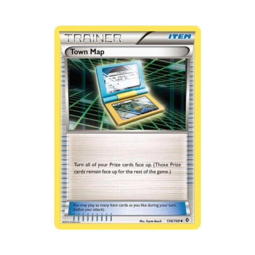 포켓몬 TCG 타운맵 U 바운더리스 크로스드 (영문판)