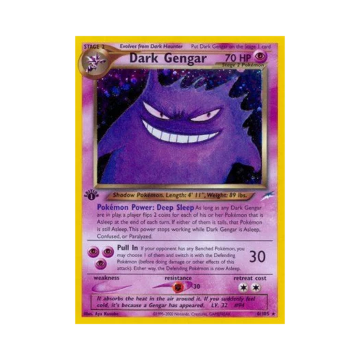 포켓몬 TCG 다크 팬텀 RH 네오 데스티니 (영문판)