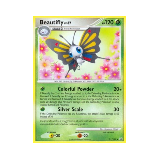 포켓몬 TCG 뷰티플라이 R 플래티넘 (영문판)