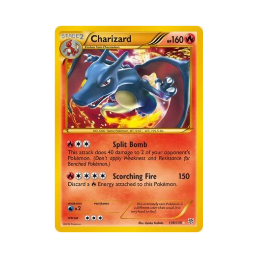 포켓몬 TCG 리자몽 RS 플라스마 스톰 (영문판)