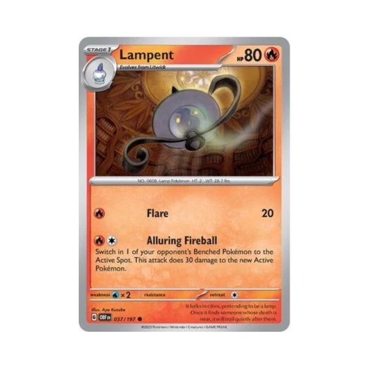 포켓몬 TCG 램프라 C 옵시디언 플레임즈 (영문판) 카드 이미지