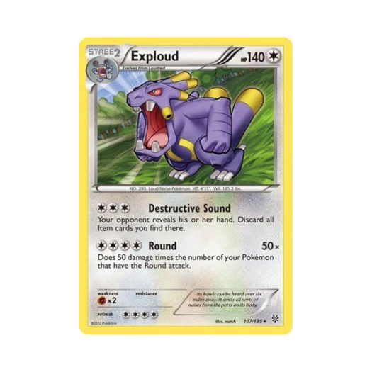 포켓몬 TCG 폭음룡 R 플라스마 스톰 (영문판)