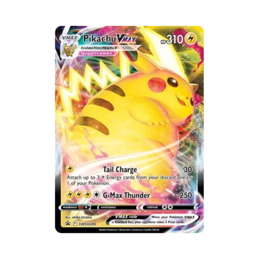 Pokemon TCG Pikachu VMAX Jumbo P Sword & Shield Promos (English Ver.)