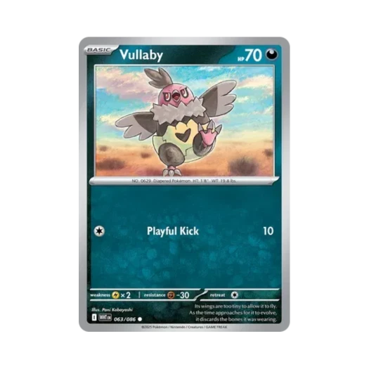 Pokemon TCG Vullaby C White Flare (English Ver.)