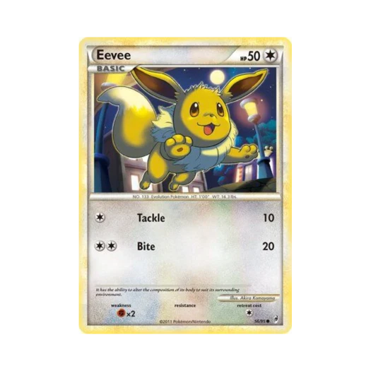 Pokemon TCG Eevee C Call of Legends (English Ver.)