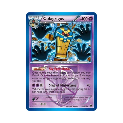 포켓몬 TCG 데스니칸 RH 플라스마 프리즈 (영문판)