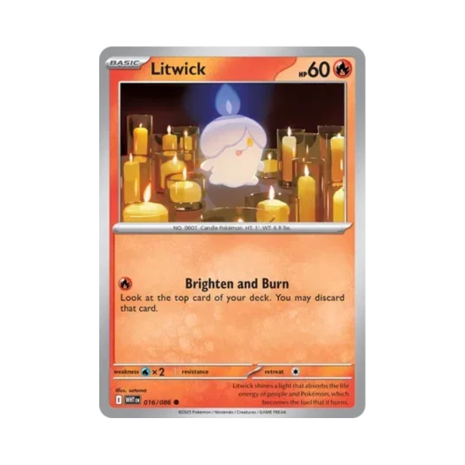 포켓몬 TCG 불켜미 C 화이트플레어 (영문판) 카드 이미지