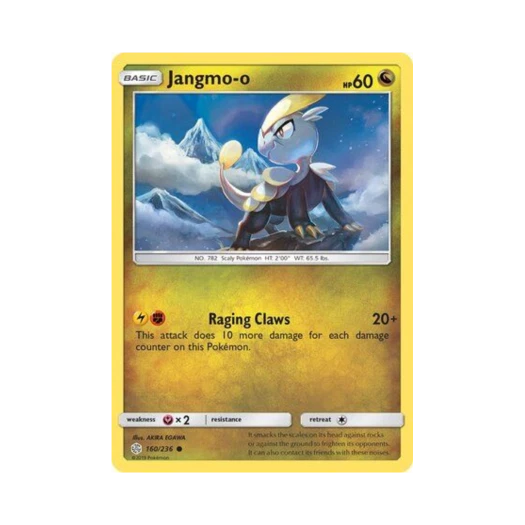 Pokemon TCG Jangmo o C Cosmic Eclipse (English Ver.)