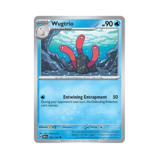 Pokemon TCG Wugtrio U Obsidian Flames (English Ver.)
