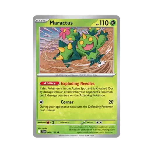 Pokemon TCG Maractus U Journey Together (English Ver.)