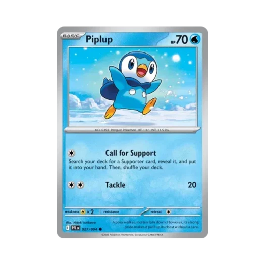 Pokemon TCG Piplup C Phantasmal Flames (English Ver.)