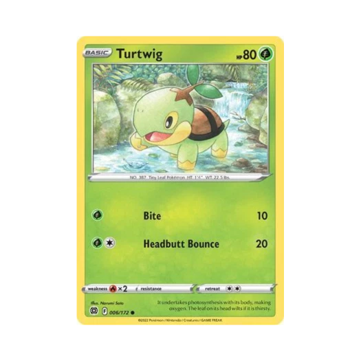 포켓몬 TCG 모부기 C 브릴리언트 스타즈 (영문판)