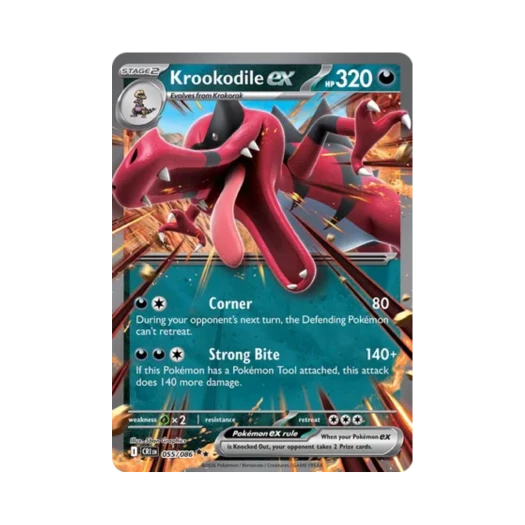 포켓몬 TCG 악비아르 ex RR 카오스 라이징 (영문판)