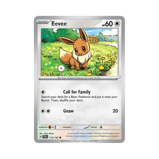 포켓몬 TCG 이브이 C 스텔라 크라운 (영문판) 카드 이미지