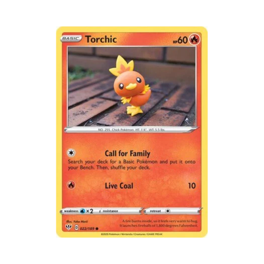 포켓몬 TCG 아차모 C 다크니스 어블레이즈 (영문판)